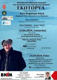                                                                 EKOTOPYA-KARS BELGESEL FILM GÖSTERIMI VE SUNUMU
                                                                